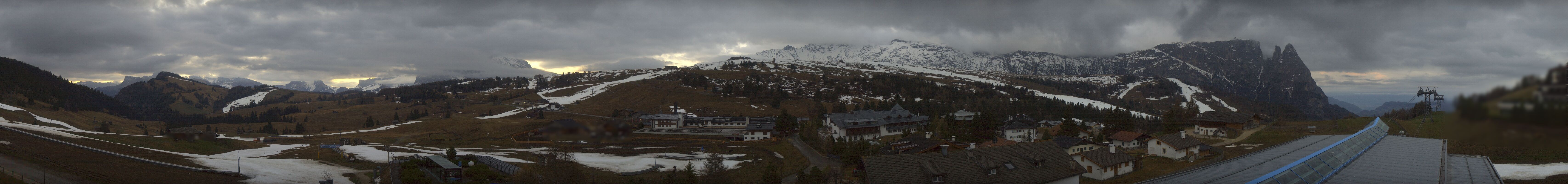 Archiv Foto Webcam Panoramablick Compatsch Seiser Alm