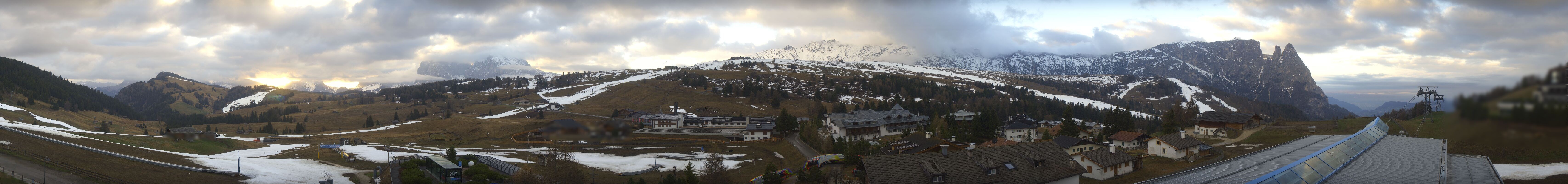 Archiv Foto Webcam Panoramablick Compatsch Seiser Alm