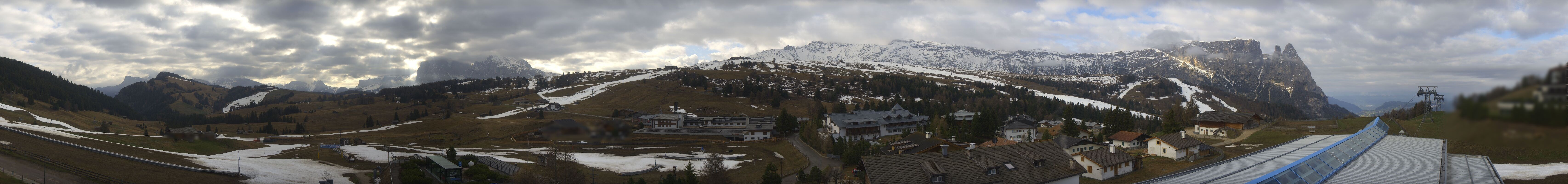 Archiv Foto Webcam Panoramablick Compatsch Seiser Alm