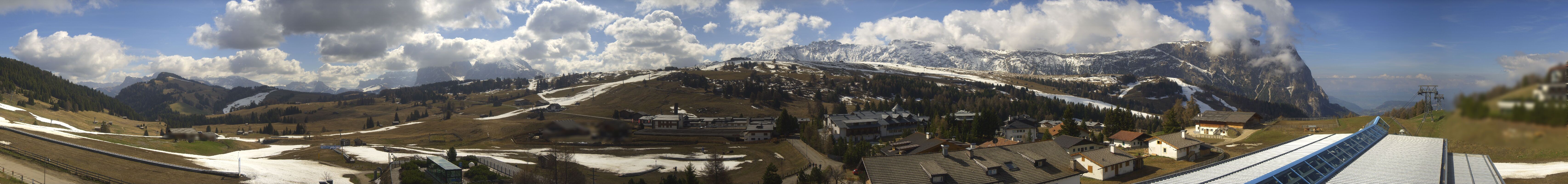 Archiv Foto Webcam Panoramablick Compatsch Seiser Alm