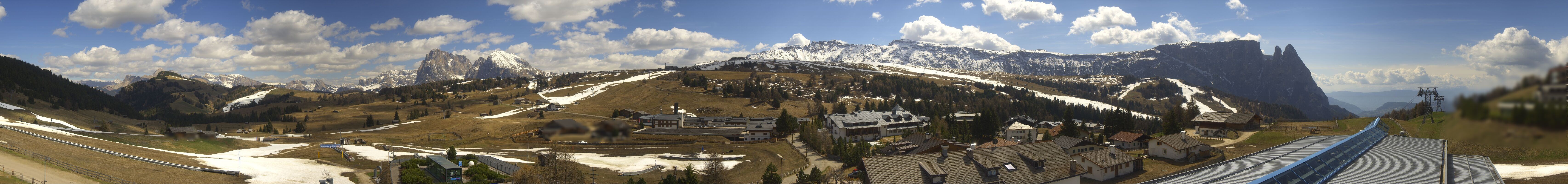 Archiv Foto Webcam Panoramablick Compatsch Seiser Alm