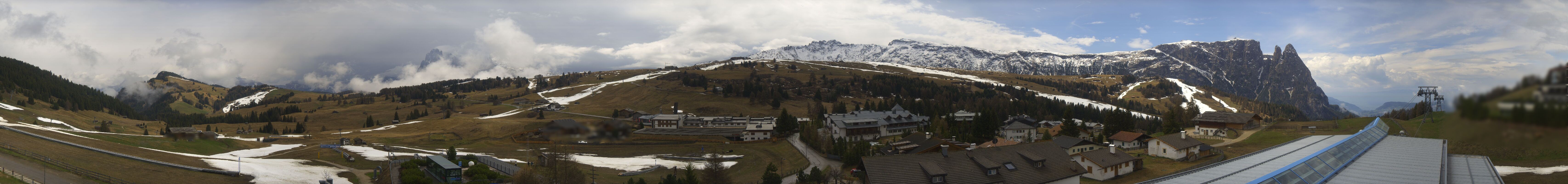 Archiv Foto Webcam Panoramablick Compatsch Seiser Alm