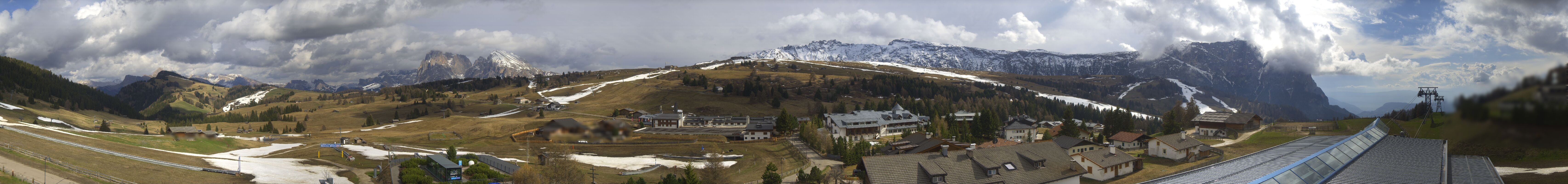 Archiv Foto Webcam Panoramablick Compatsch Seiser Alm