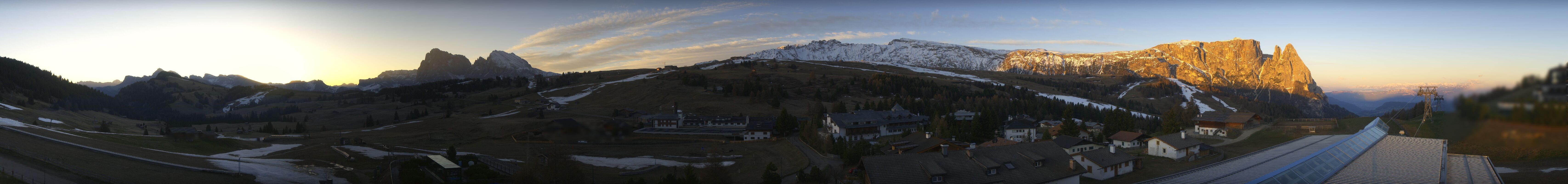 Archiv Foto Webcam Panoramablick Compatsch Seiser Alm