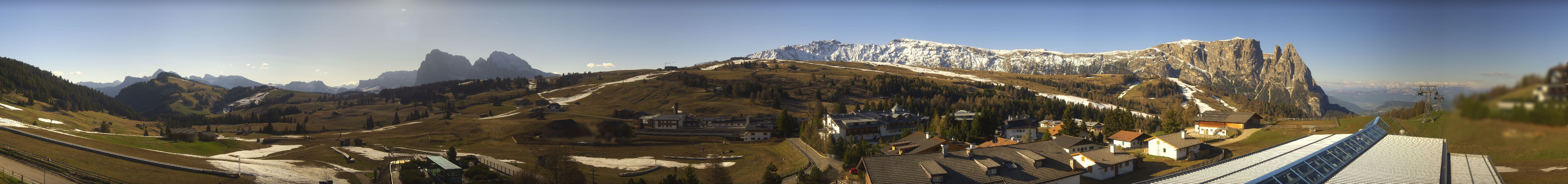 Archiv Foto Webcam Panoramablick Compatsch Seiser Alm