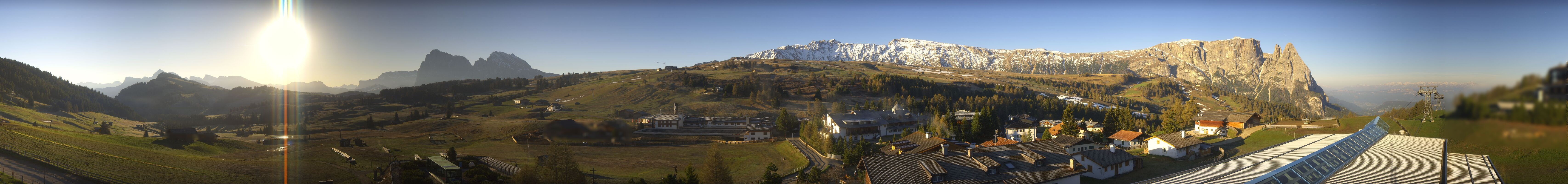 Archiv Foto Webcam Panoramablick Compatsch Seiser Alm