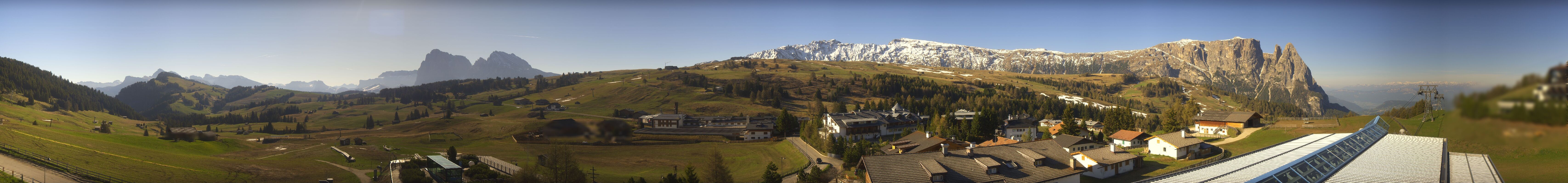 Archiv Foto Webcam Panoramablick Compatsch Seiser Alm