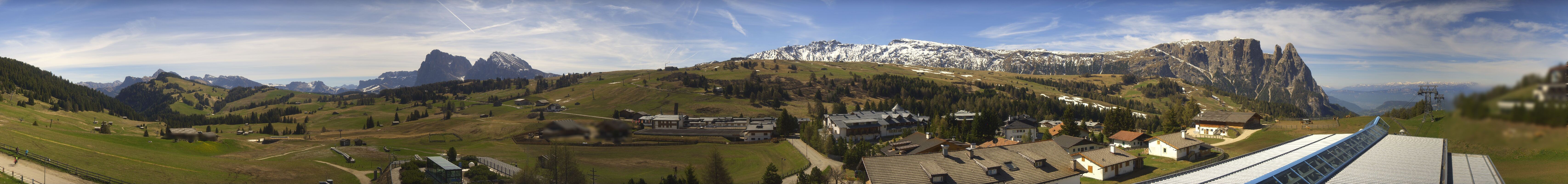 Archiv Foto Webcam Panoramablick Compatsch Seiser Alm