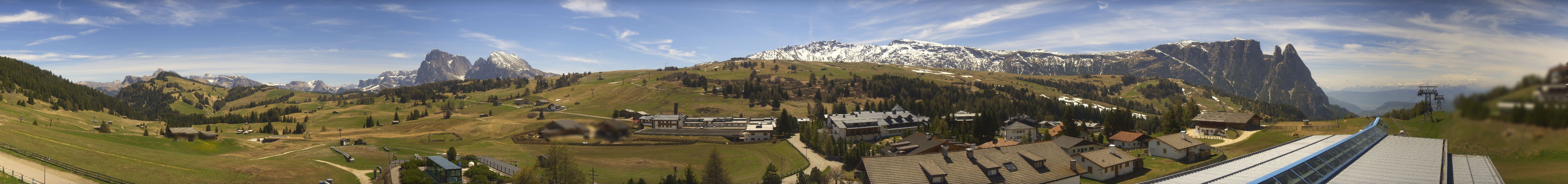 Archiv Foto Webcam Panoramablick Compatsch Seiser Alm