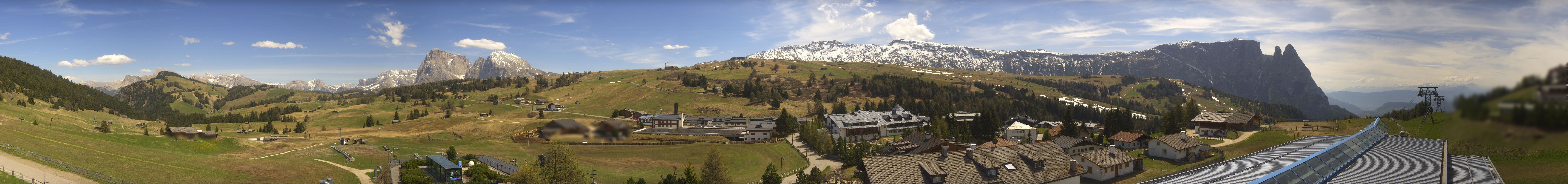 Archiv Foto Webcam Panoramablick Compatsch Seiser Alm