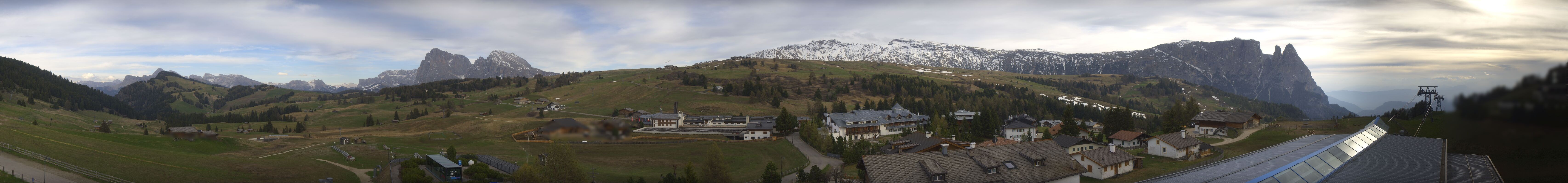 Archiv Foto Webcam Panoramablick Compatsch Seiser Alm