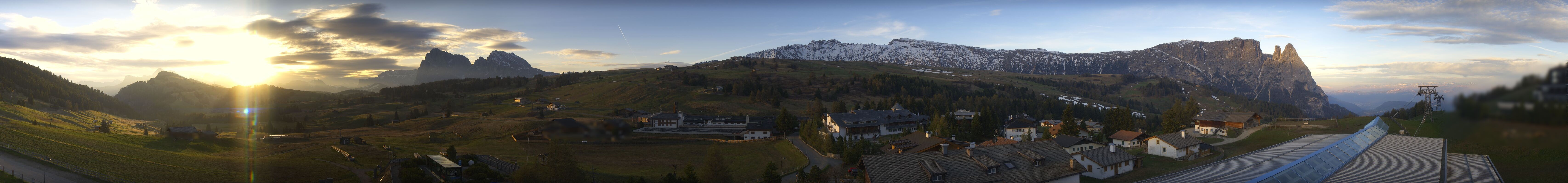 Archiv Foto Webcam Panoramablick Compatsch Seiser Alm