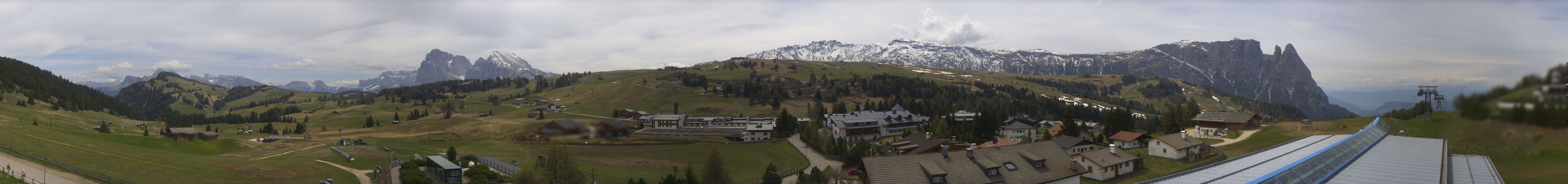 Archiv Foto Webcam Panoramablick Compatsch Seiser Alm