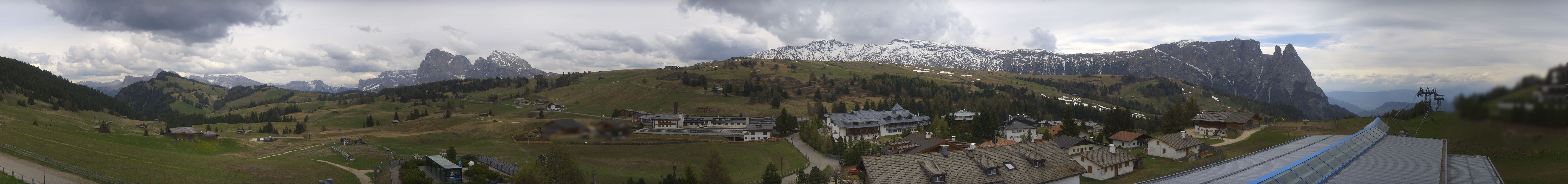 Archiv Foto Webcam Panoramablick Compatsch Seiser Alm