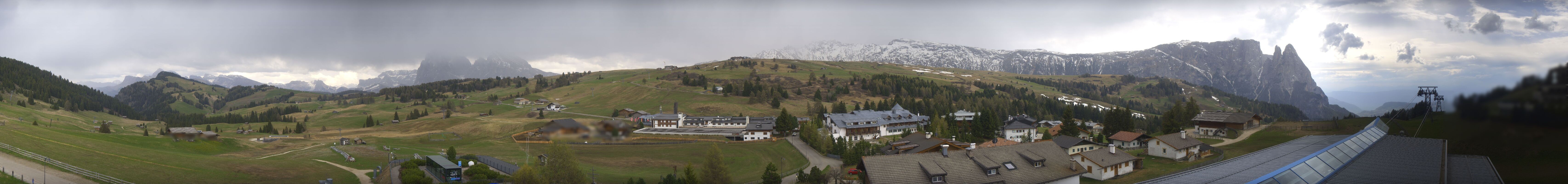 Archiv Foto Webcam Panoramablick Compatsch Seiser Alm