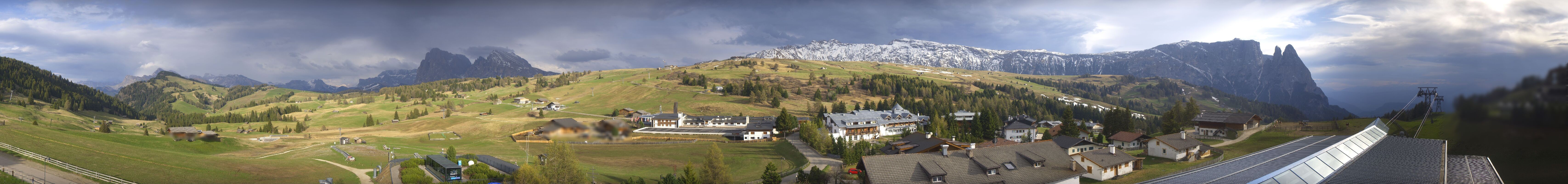 Archiv Foto Webcam Panoramablick Compatsch Seiser Alm