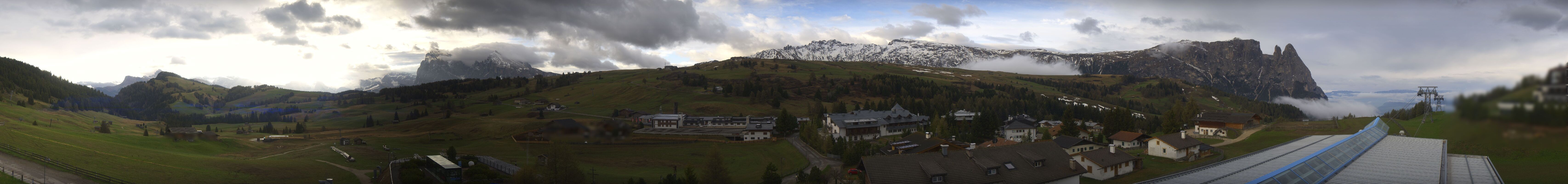 Archiv Foto Webcam Panoramablick Compatsch Seiser Alm