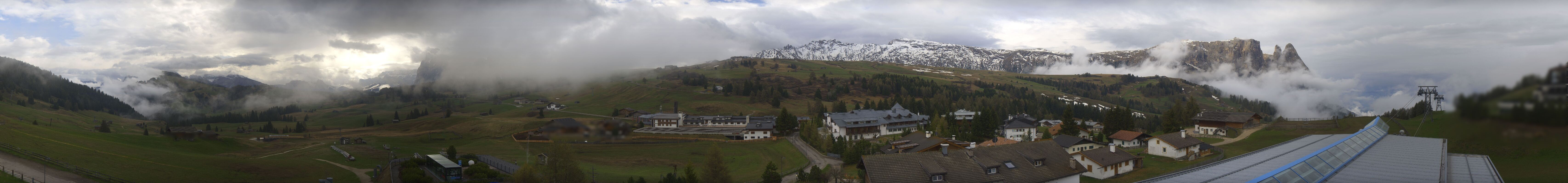 Archiv Foto Webcam Panoramablick Compatsch Seiser Alm