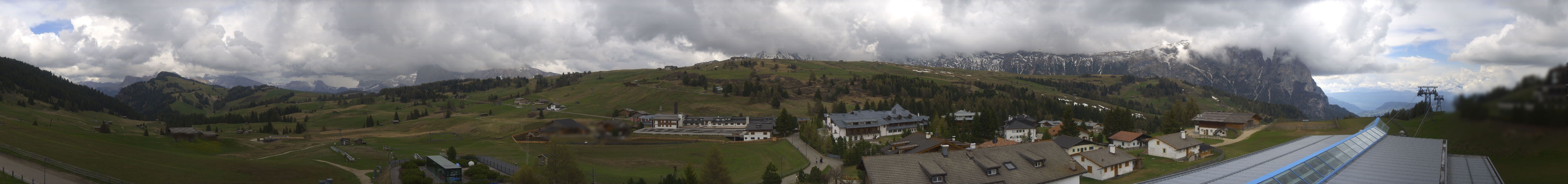 Archiv Foto Webcam Panoramablick Compatsch Seiser Alm
