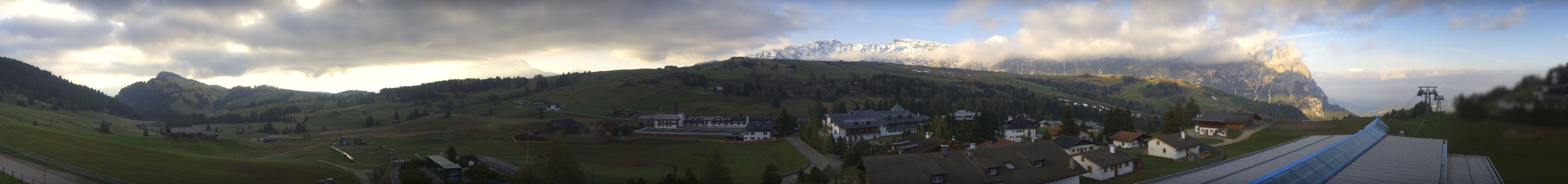 Archiv Foto Webcam Panoramablick Compatsch Seiser Alm