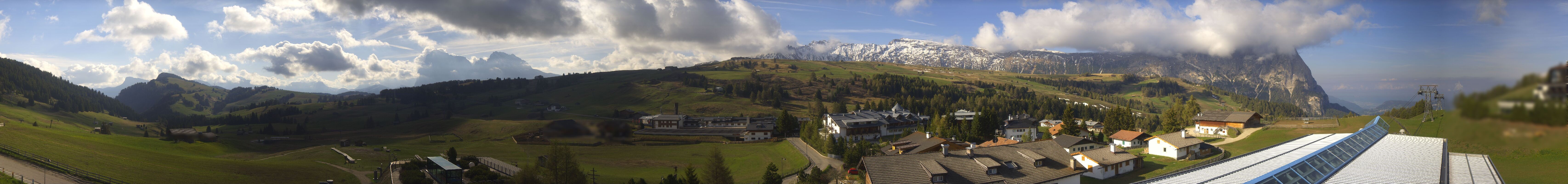 Archiv Foto Webcam Panoramablick Compatsch Seiser Alm