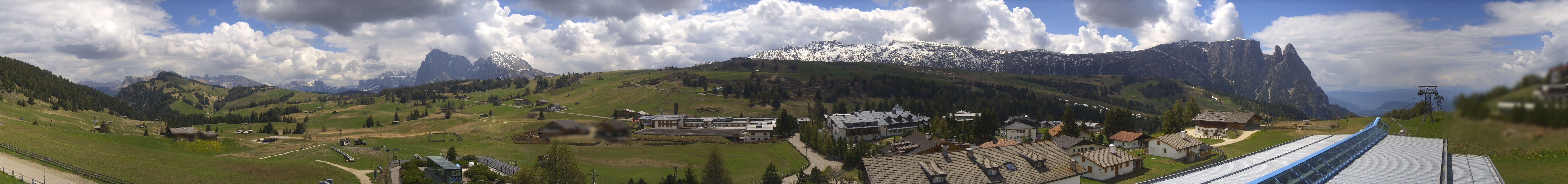 Archiv Foto Webcam Panoramablick Compatsch Seiser Alm