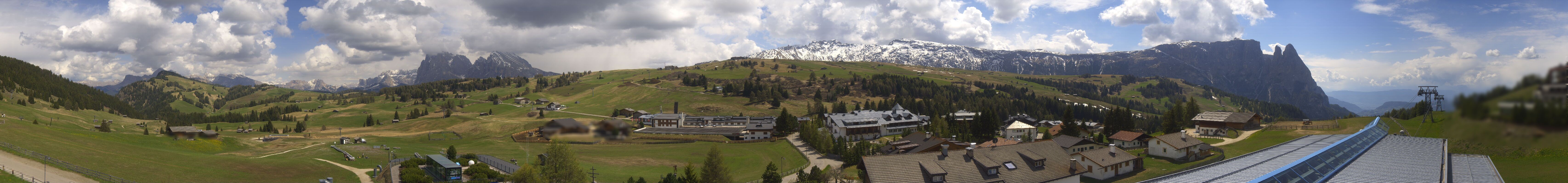 Archiv Foto Webcam Panoramablick Compatsch Seiser Alm