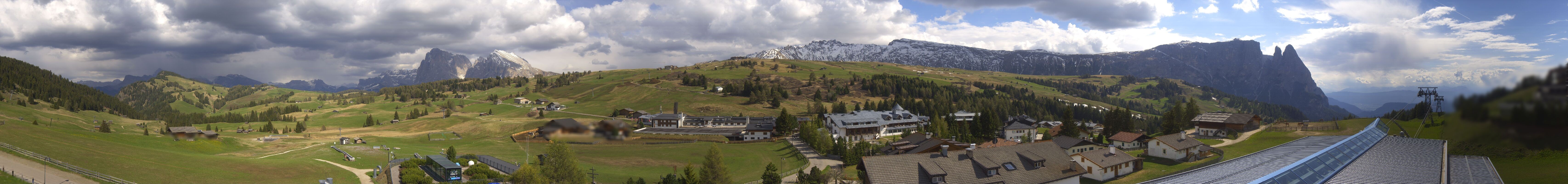 Archiv Foto Webcam Panoramablick Compatsch Seiser Alm