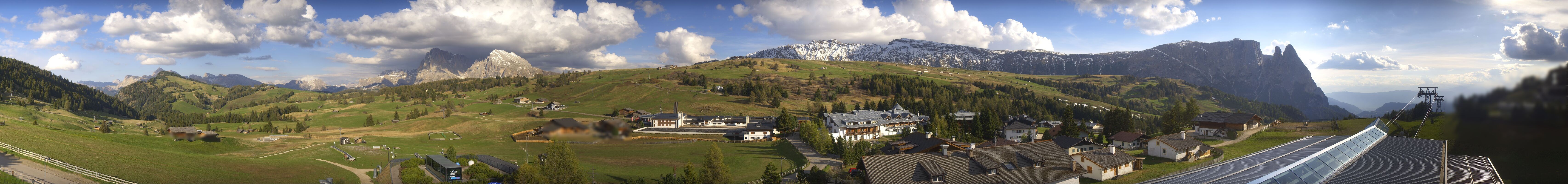 Archiv Foto Webcam Panoramablick Compatsch Seiser Alm