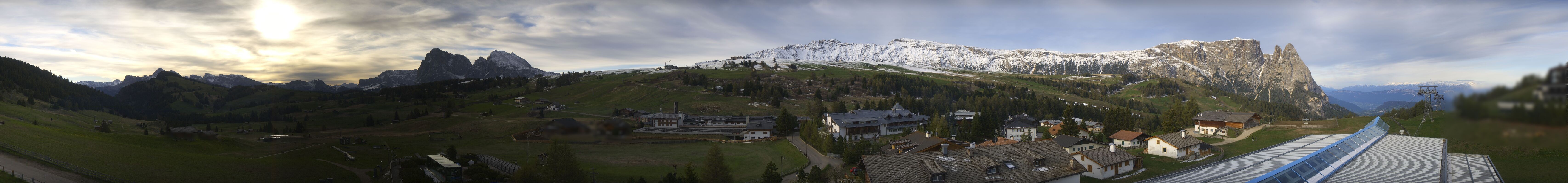 Archiv Foto Webcam Panoramablick Compatsch Seiser Alm