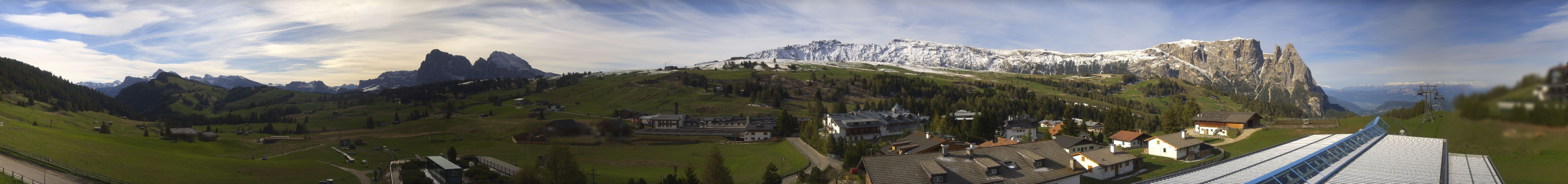 Archiv Foto Webcam Panoramablick Compatsch Seiser Alm