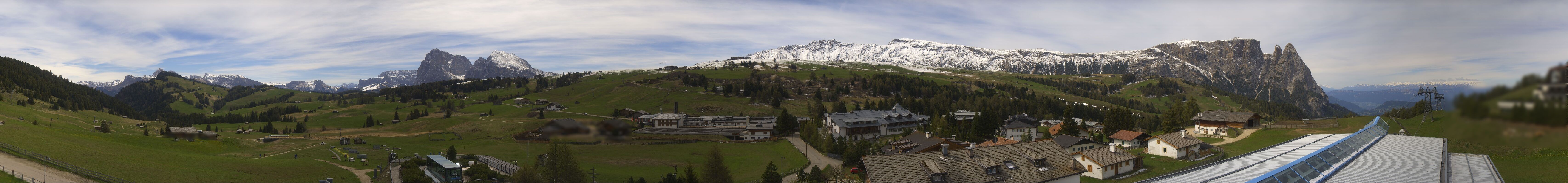Archiv Foto Webcam Panoramablick Compatsch Seiser Alm