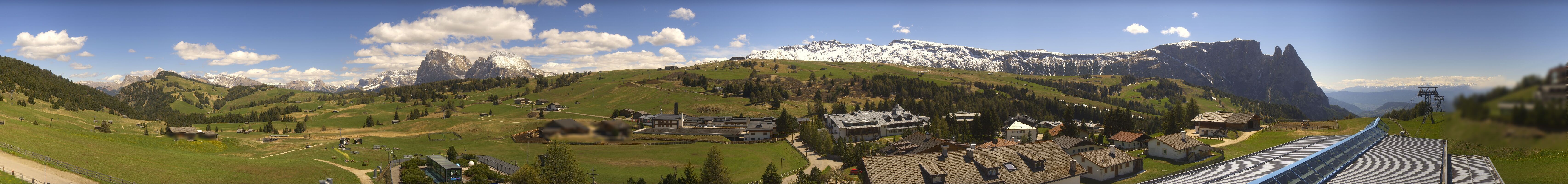 Archiv Foto Webcam Panoramablick Compatsch Seiser Alm