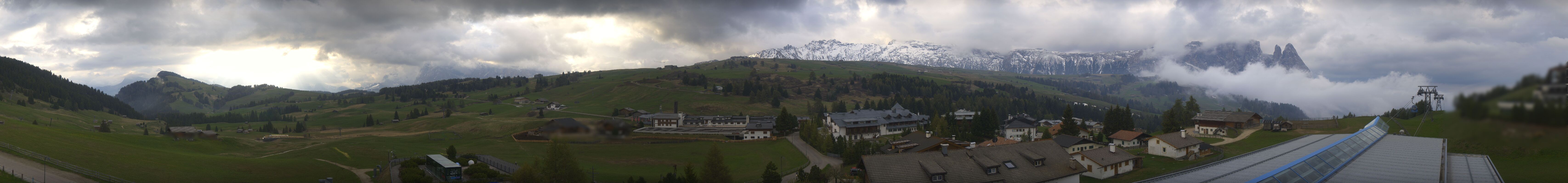 Archiv Foto Webcam Panoramablick Compatsch Seiser Alm