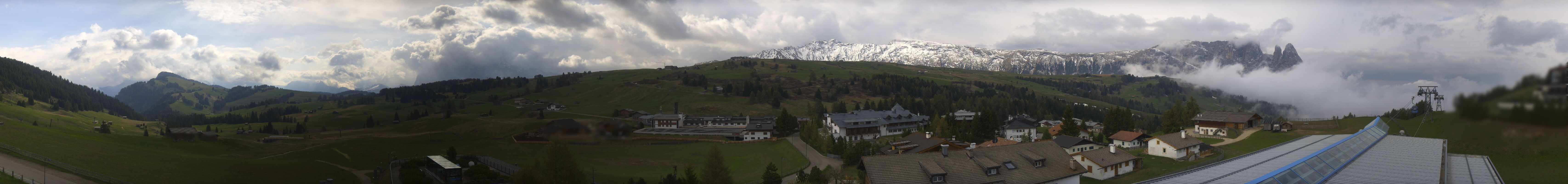 Archiv Foto Webcam Panoramablick Compatsch Seiser Alm