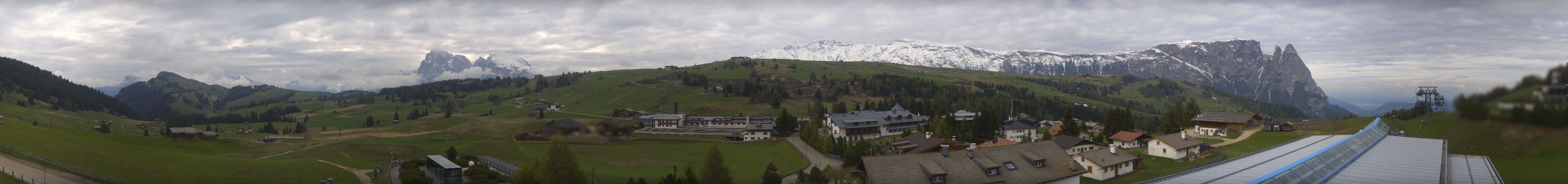 Archiv Foto Webcam Panoramablick Compatsch Seiser Alm