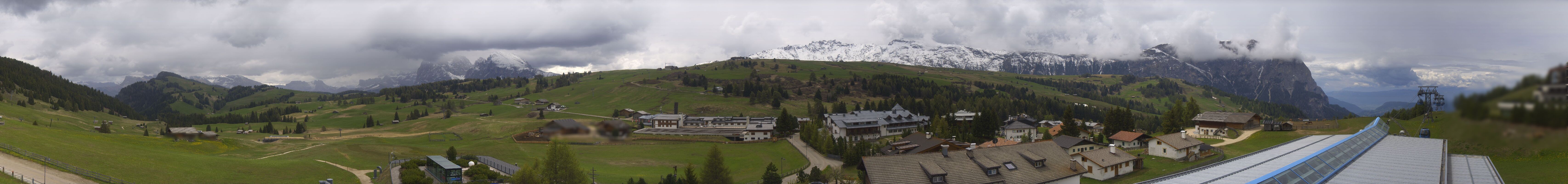 Archiv Foto Webcam Panoramablick Compatsch Seiser Alm