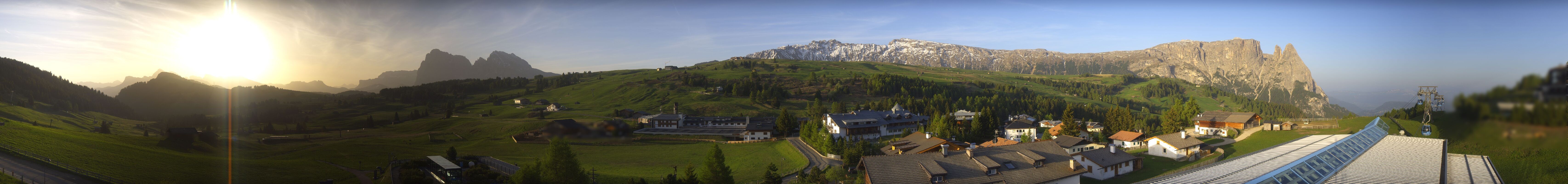 Archiv Foto Webcam Panoramablick Compatsch Seiser Alm