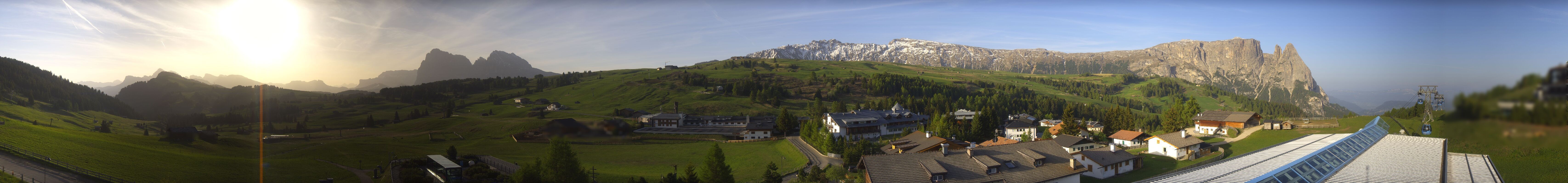 Archiv Foto Webcam Panoramablick Compatsch Seiser Alm