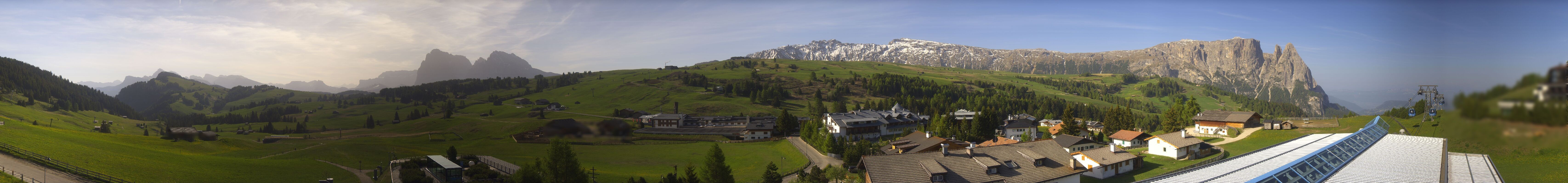Archiv Foto Webcam Panoramablick Compatsch Seiser Alm