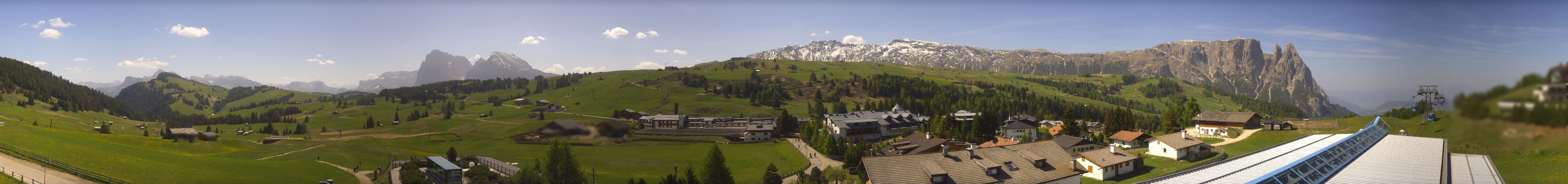 Archiv Foto Webcam Panoramablick Compatsch Seiser Alm