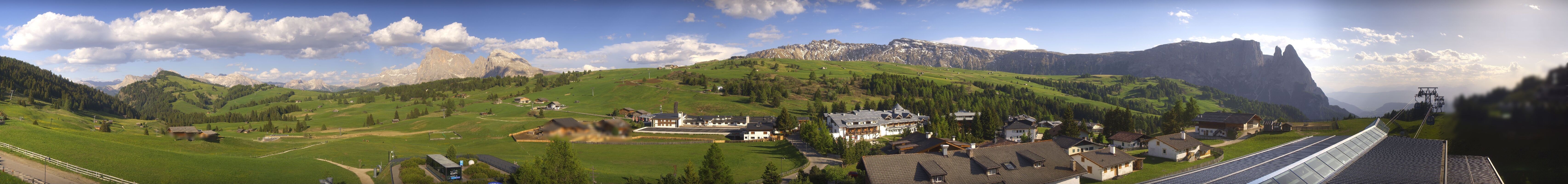 Archiv Foto Webcam Panoramablick Compatsch Seiser Alm