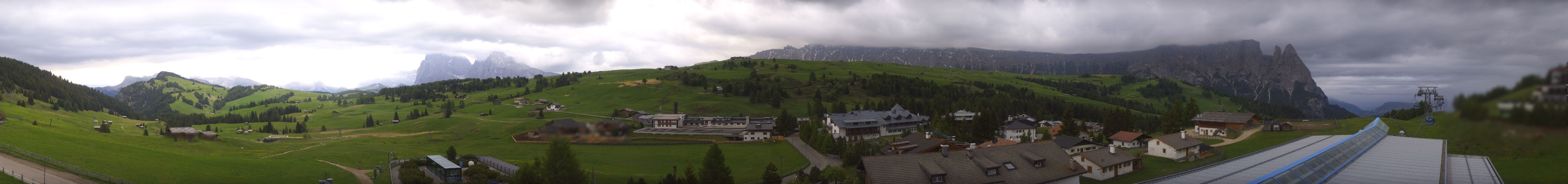 Archiv Foto Webcam Panoramablick Compatsch Seiser Alm