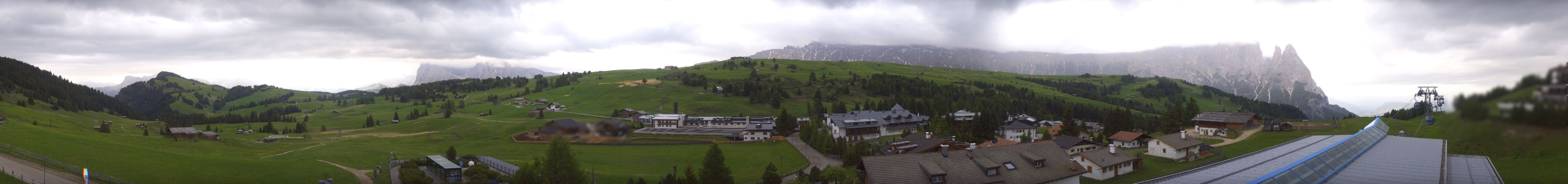 Archiv Foto Webcam Panoramablick Compatsch Seiser Alm