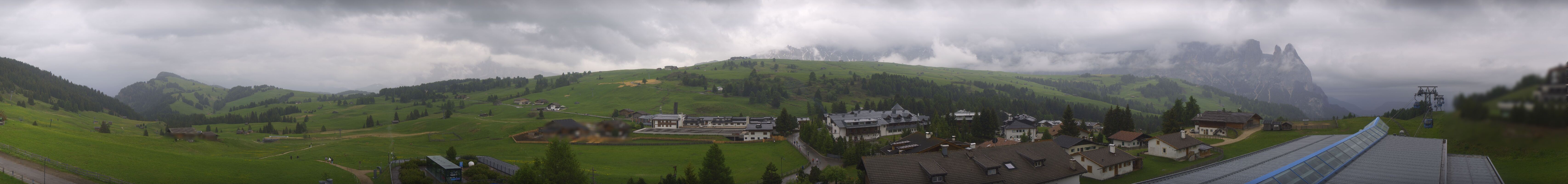 Archiv Foto Webcam Panoramablick Compatsch Seiser Alm