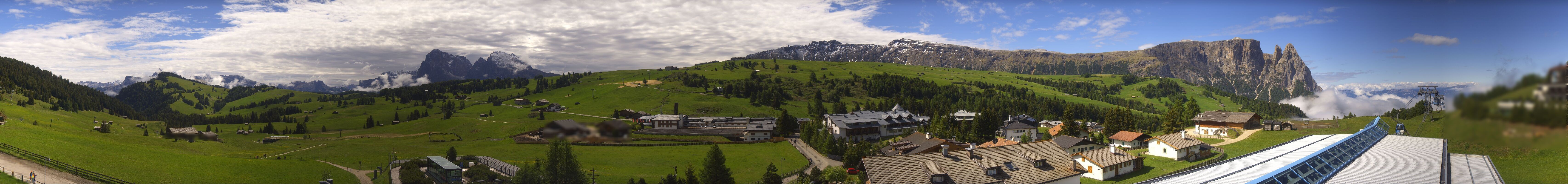 Archiv Foto Webcam Panoramablick Compatsch Seiser Alm