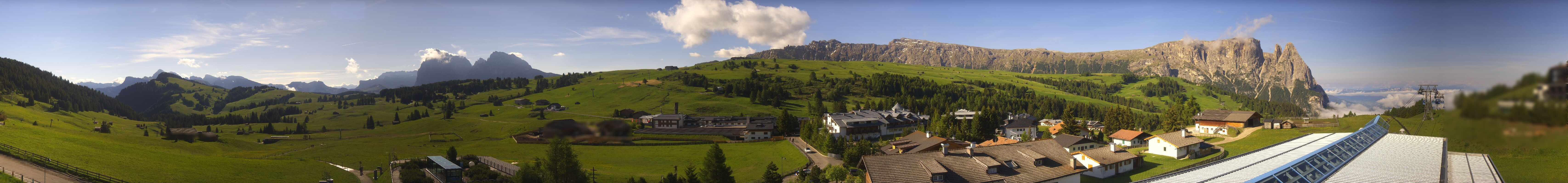 Archiv Foto Webcam Panoramablick Compatsch Seiser Alm