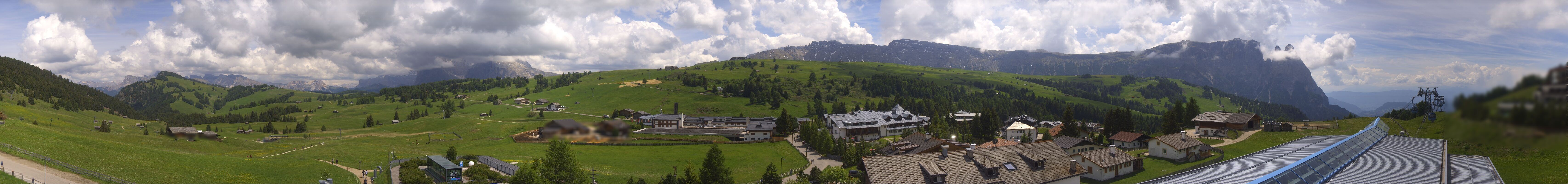Archived image Webcam Panoramic View Compatsch
