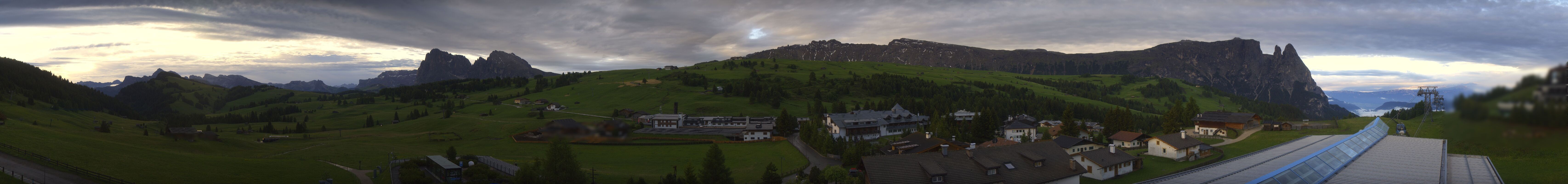 Archiv Foto Webcam Panoramablick Compatsch Seiser Alm