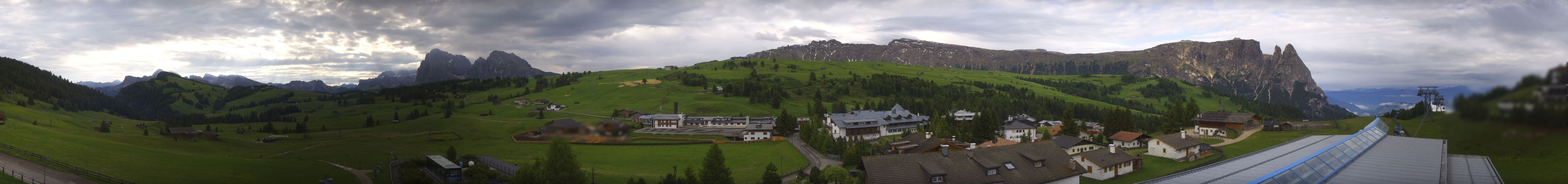 Archiv Foto Webcam Panoramablick Compatsch Seiser Alm